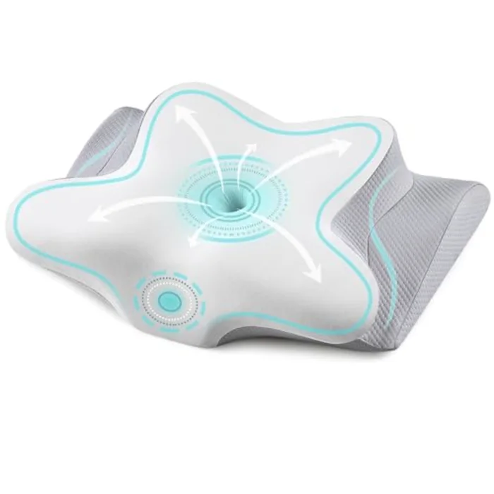 Butterfly Contour Pillow, Cooling Cover, view 1