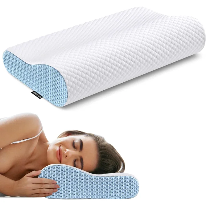 Cloud Wave Contour Pillow, view 2